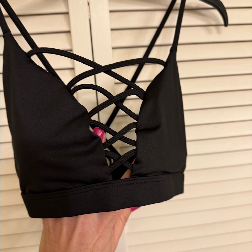 PINK Victoria's Secret Floral Bralette Set - Black, Green, and Purple Lot Sz M - Picture 12 of 15